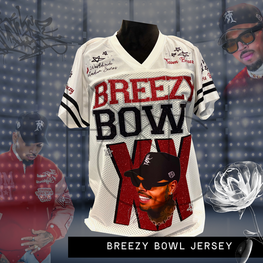Breezy bowl jersey Glittered