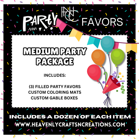 Medium Party Favor Package