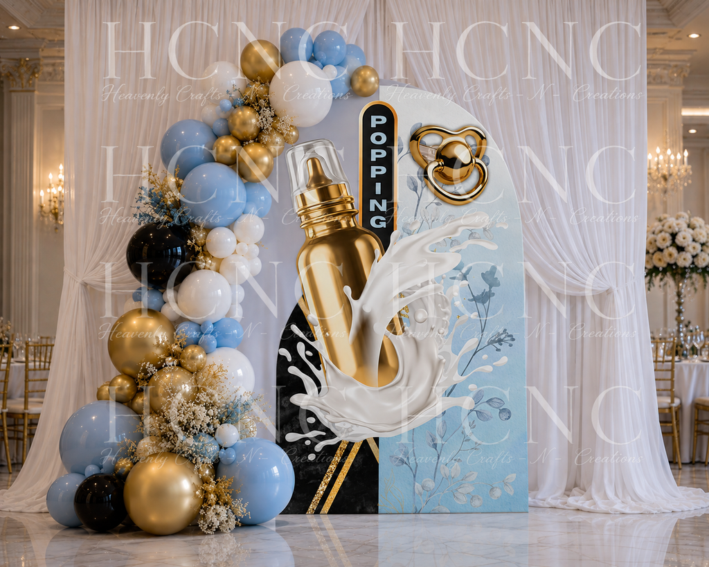 Popping Bottles graphic design (Digital Only)