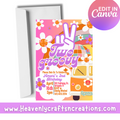 Two Groovy Birthday Invitation Template