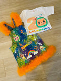 Kid's Overall Dress set